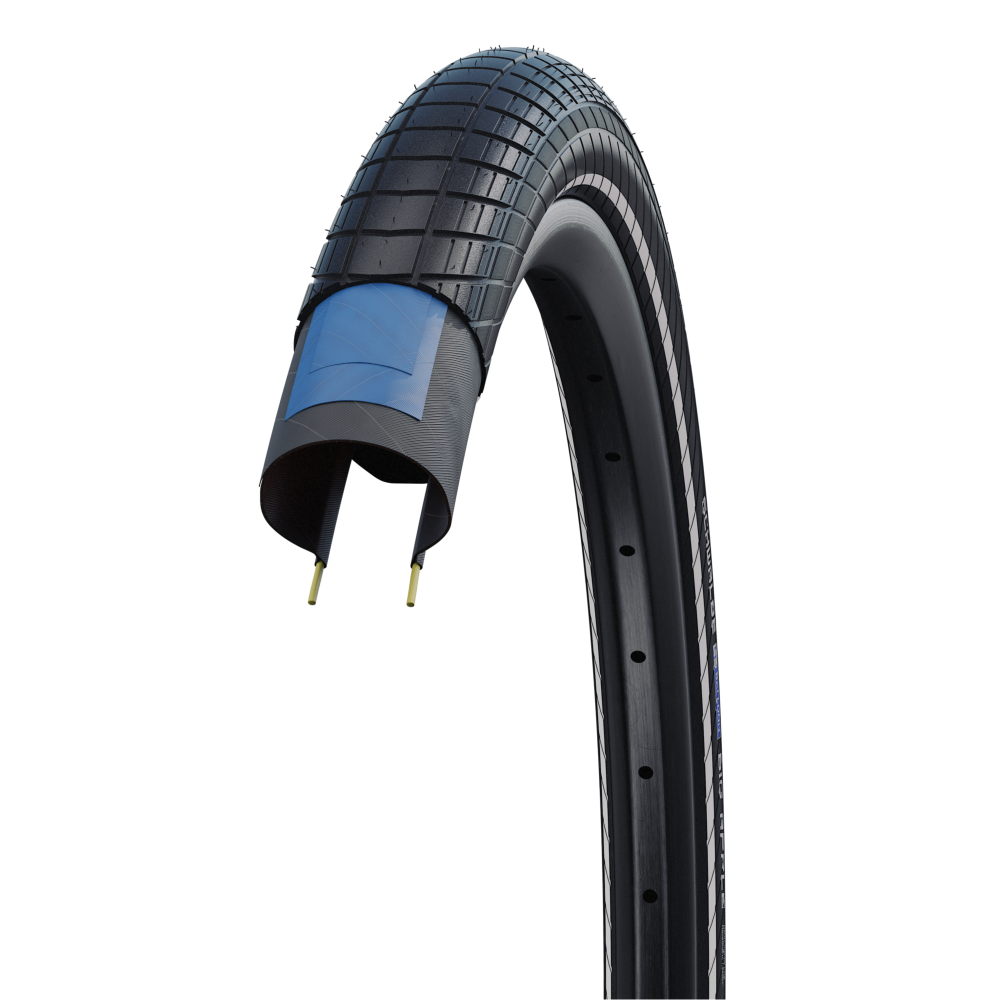 Big Apple | RaceGuard | Black-Reflex | 26x2.35 | Addix | 11100299 Big Apple | RaceGuard | Black-Reflex | 26x2.35 | Addix | 11100299