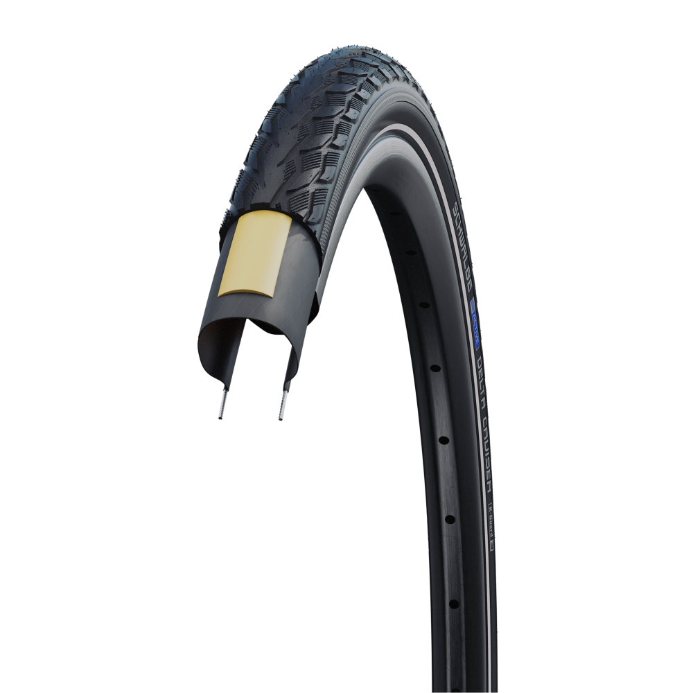 Details about   Schwalbe Delta Cruiser K-Guard Active Line Tyre All Colours 