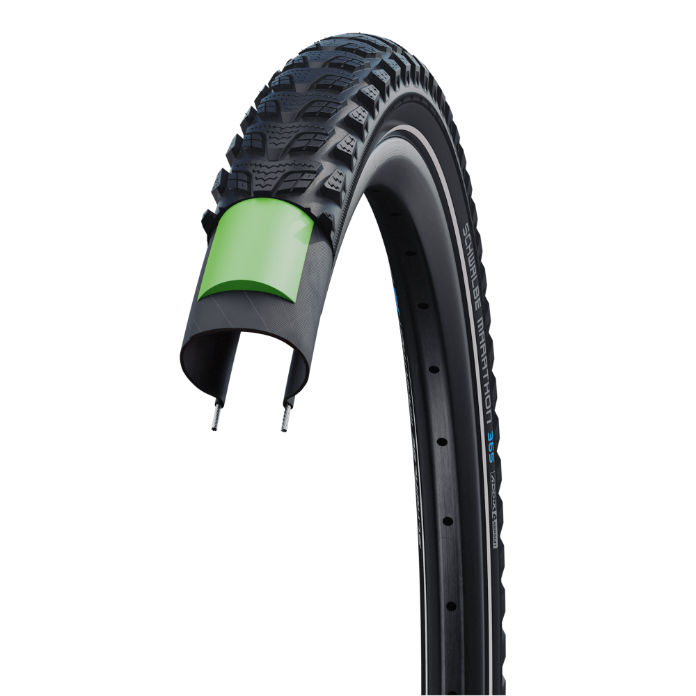 Schwalbe Ice Spiker Pro Tire - 29 x 2.25, Tubeless, Performance, RaceGuard,  Double Defense, 402 Aluminum Stud