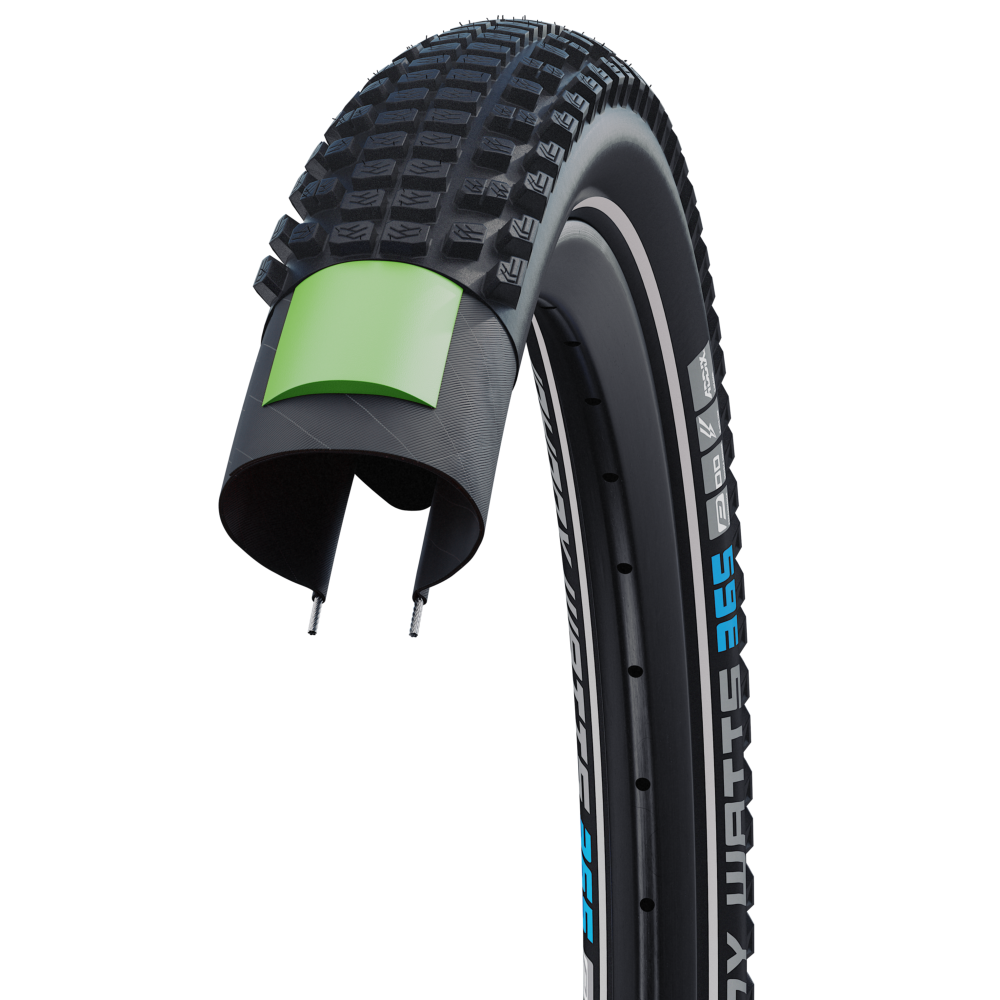 Schwalbe Marathon Plus Tire, 650b x 38 Wire Bead Black with